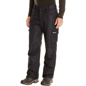 Arctix Mens Size S New Black Snowsports Cargo Insulated Outdoor Winter Ski Pants